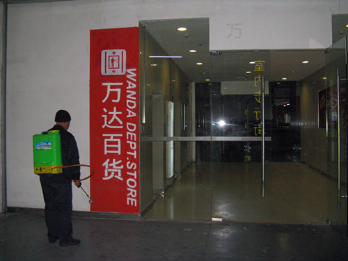 万达广场消杀